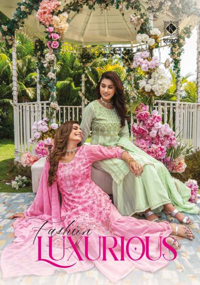 Fashion Luxurious By Kiana Designer Partywear Readymade Sharara Suit Collection